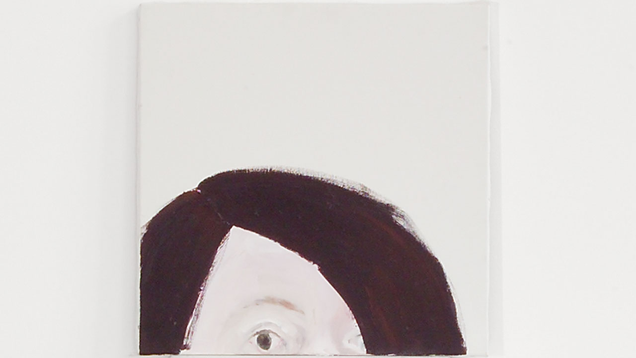 Selbstportrait, Acryl, 2004