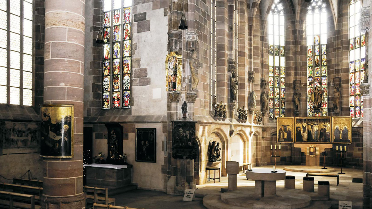 Frauenkirche Nuernberg, Maerz 2010