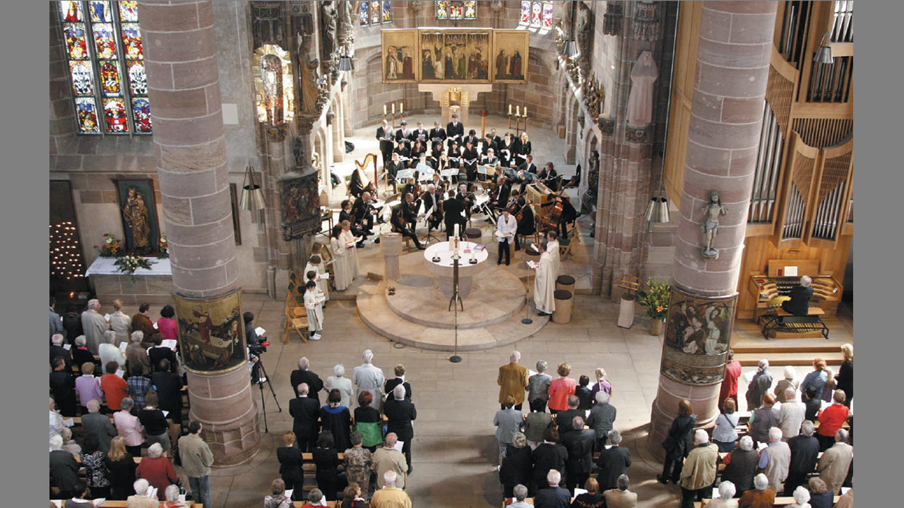 Frauenkirche Nuernberg, Maerz 2010